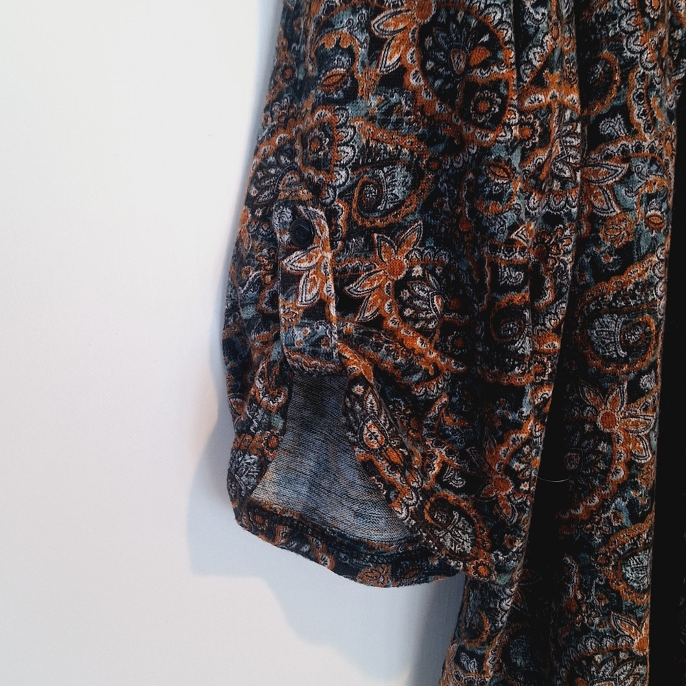 NY Collection paisley print top - NWT - Picture 3 of 9